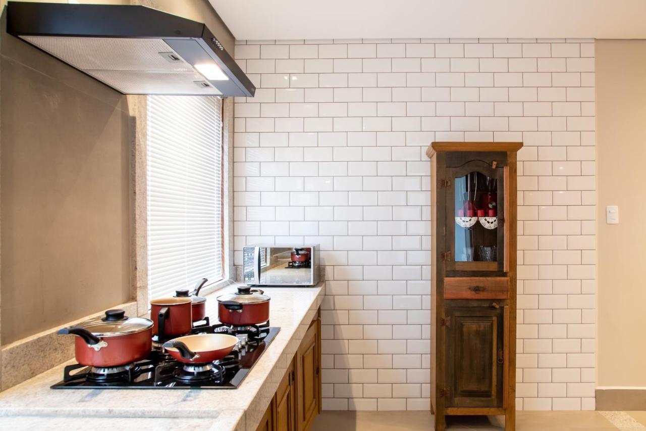 Espaco 250 - Apto Mobiliado, 3 Quartos, Sendo Uma Suite, Banheiro Social, Cozinha Completa, Sala De Estar, Ar Condicionado, Tv E Internet Tiradentes Exterior foto